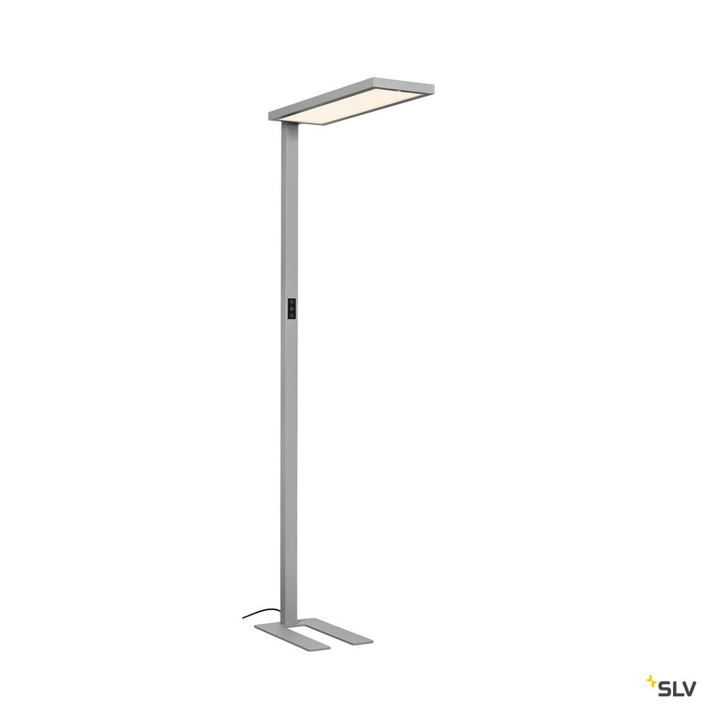 SLV WORKLIGHT PRO, free-standing lamp, 100 W, 4000 K, Touch, grey 1007464