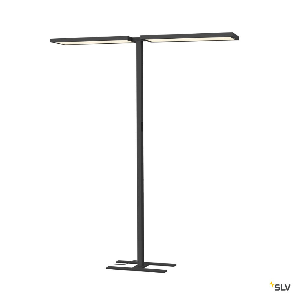 SLV WORKLIGHT PRO, free-standing lamp, 150 W, 4000 K, Touch, black 1007465