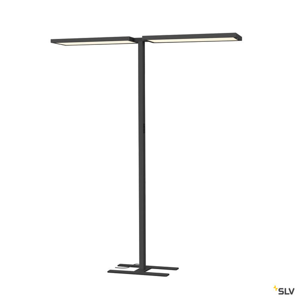 SLV WORKLIGHT PRO, free-standing lamp, 150 W, 4000 K, Touch, black 1007465