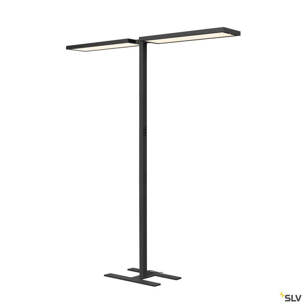 SLV WORKLIGHT PRO, free-standing lamp, 150 W, 4000 K, Touch, black 1007465