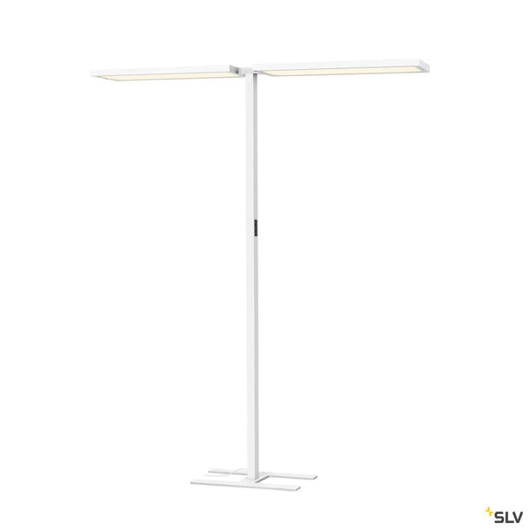 SLV WORKLIGHT PRO, free-standing lamp, 150 W, 4000 K, Touch, white 1007466
