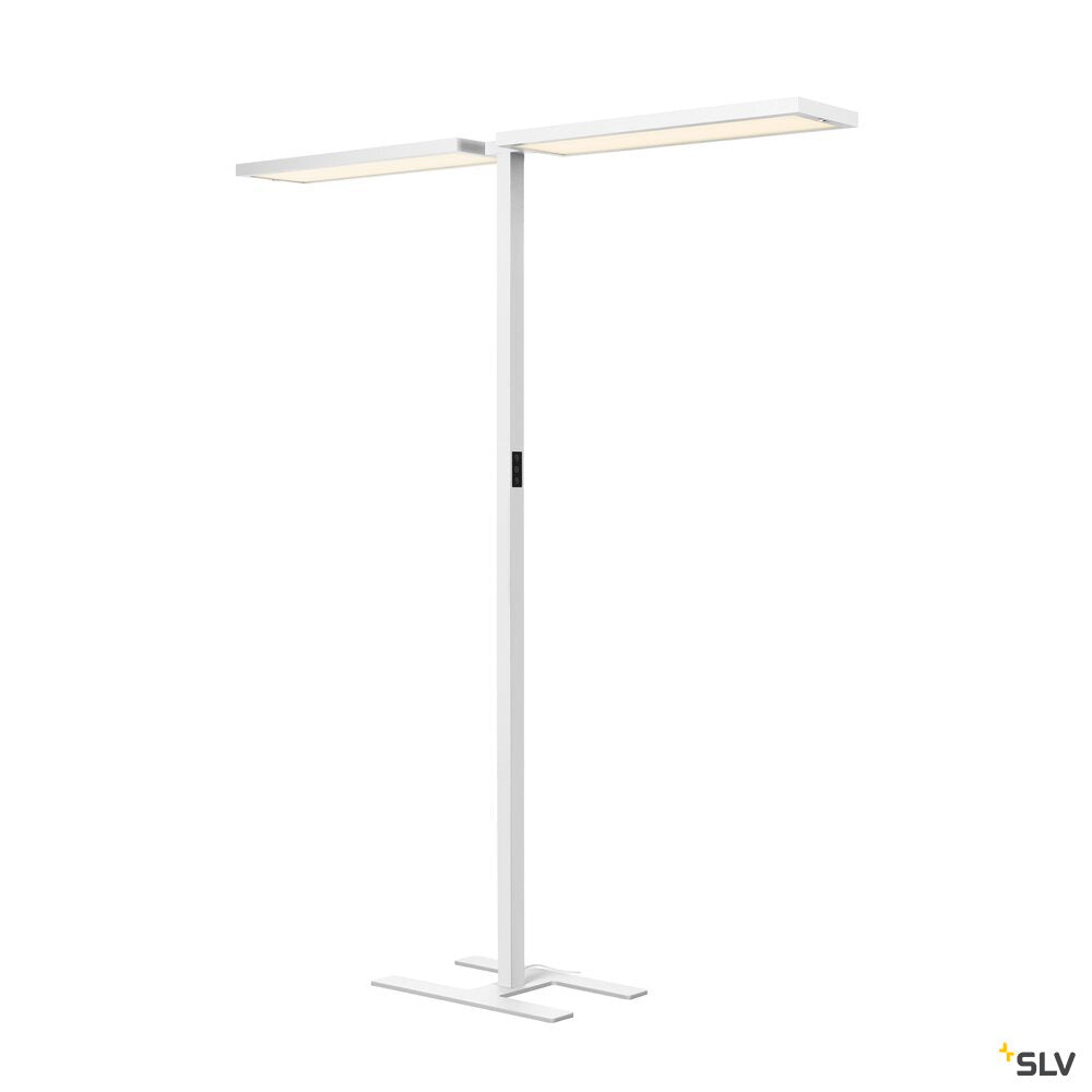 SLV WORKLIGHT PRO, free-standing lamp, 150 W, 4000 K, Touch, white 1007466