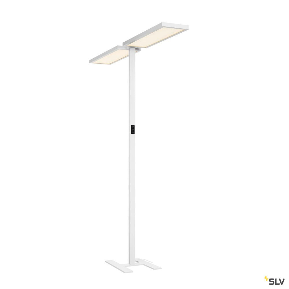 SLV WORKLIGHT PRO, free-standing lamp, 150 W, 4000 K, Touch, white 1007466
