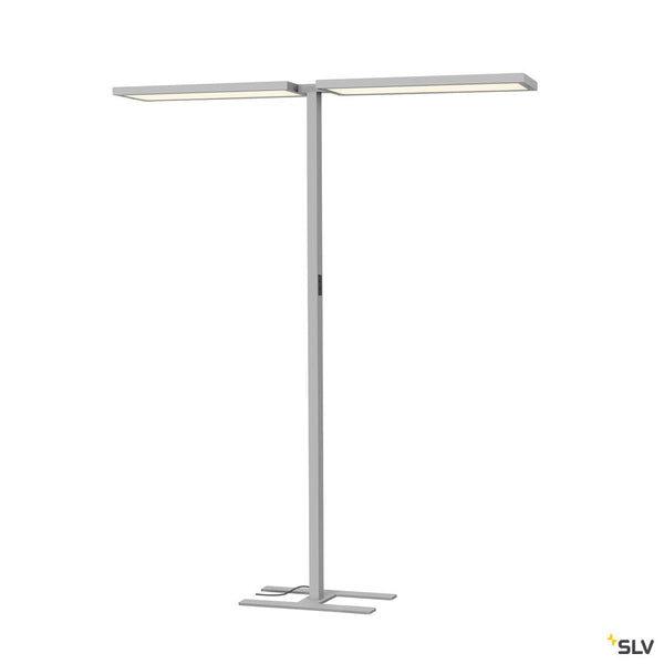 SLV WORKLIGHT PRO, free-standing lamp, 150 W, 4000 K, Touch, grey 1007467