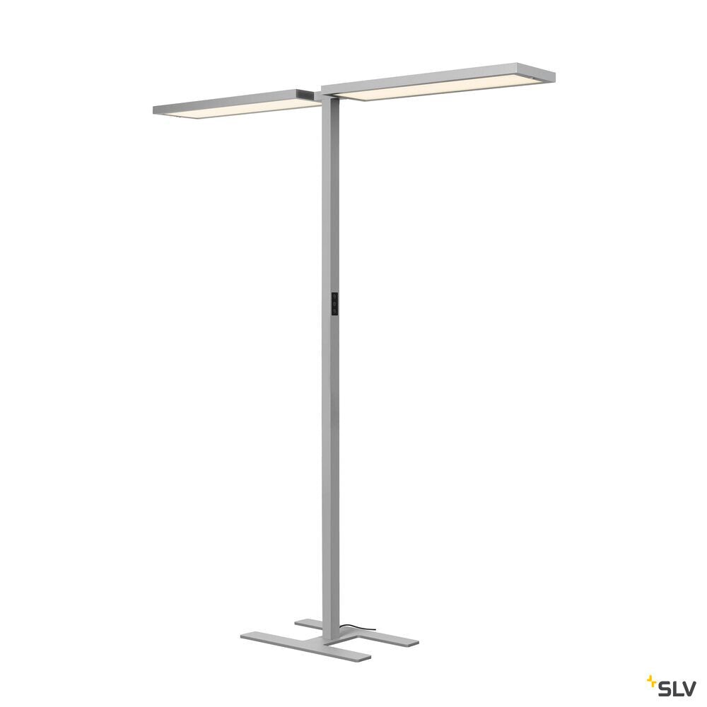 SLV WORKLIGHT PRO, free-standing lamp, 150 W, 4000 K, Touch, grey 1007467