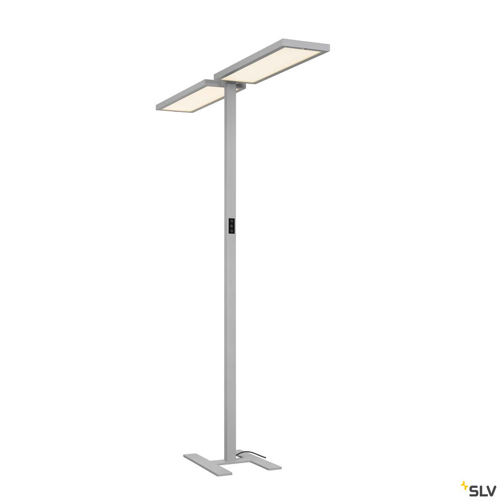 SLV WORKLIGHT PRO, free-standing lamp, 150 W, 4000 K, Touch, grey 1007467