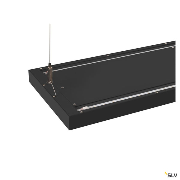SLV WORKLIGHT PRO 120, pendant light, 120cm, 4000K, DALI, Touch, black 1007468