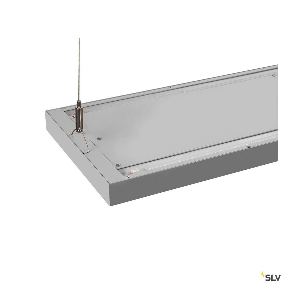 SLV WORKLIGHT PRO 150, pendant light, 150cm, 4000K, DALI, Touch, grey 1007473