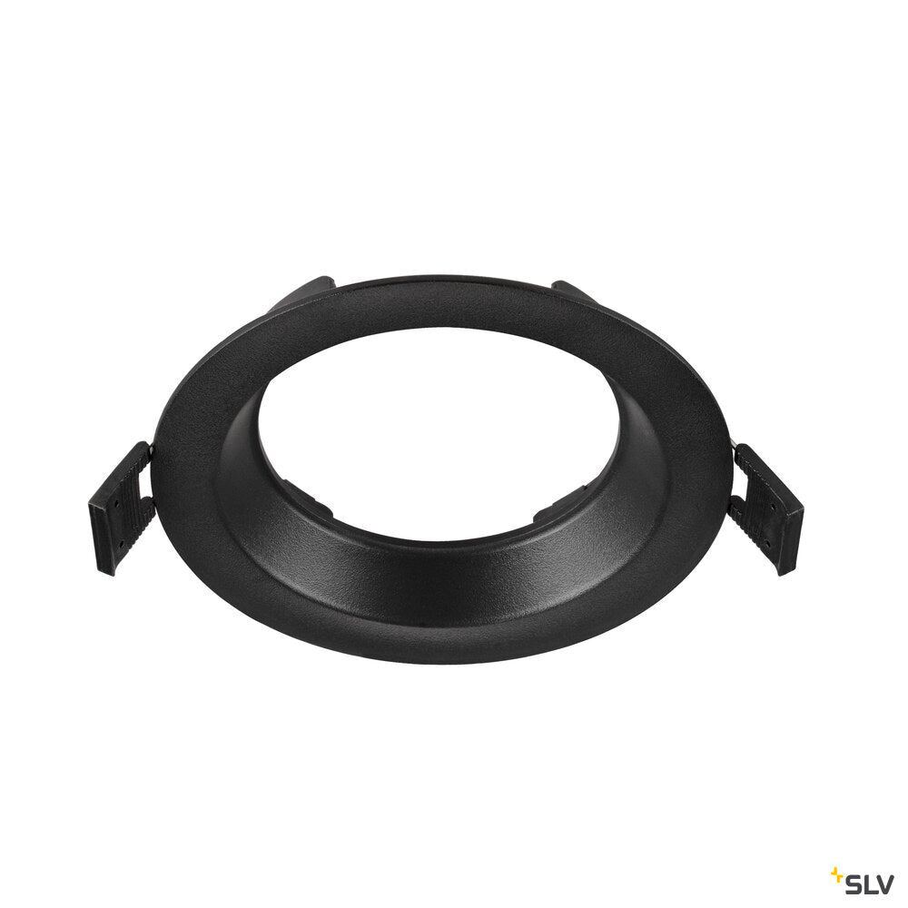 SLV DOWNLIGHT V 100, slightly recessed cover black 1007479
