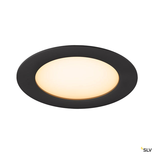 SLV DOWNLIGHT V 150, flat cover black 1007481