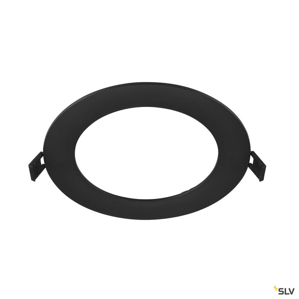 SLV DOWNLIGHT V 150, flat cover black 1007481