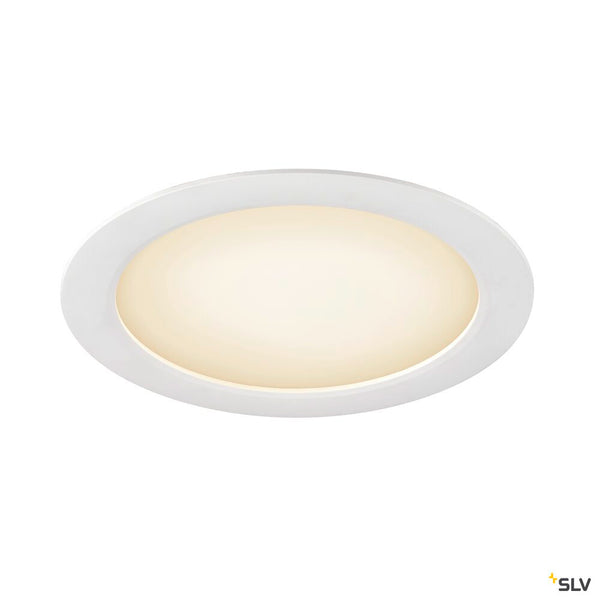 SLV DOWNLIGHT V 200, flat cover white 1007484