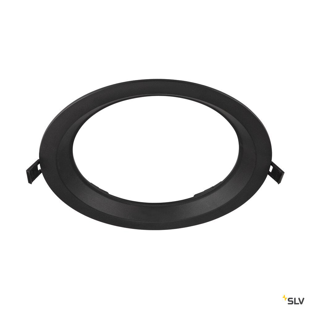 SLV DOWNLIGHT V 200, slightly recessed cover black 1007487