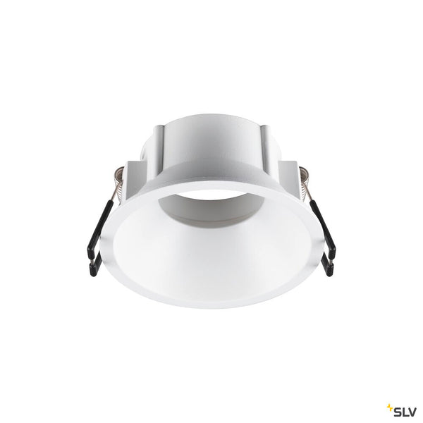 SLV NEW TRIA® 75, ceiling installation ring, recessed, D: 8.2 H: 4.3 cm, IP 20, white 1007489