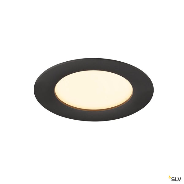 SLV DOWNLIGHT V 100, flat cover black 1007477