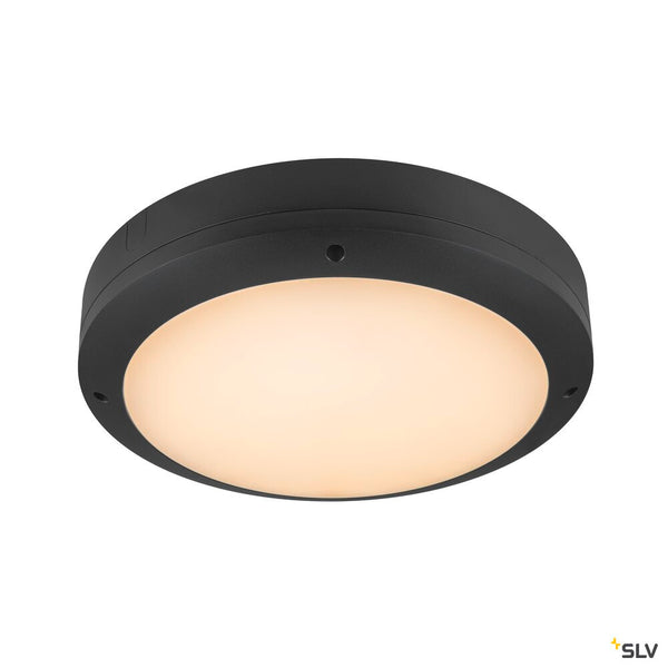 SLV OUTDOOR BULKHEAD V 360, 20W 830/840 IP65 IK10 Sensor 1007515
