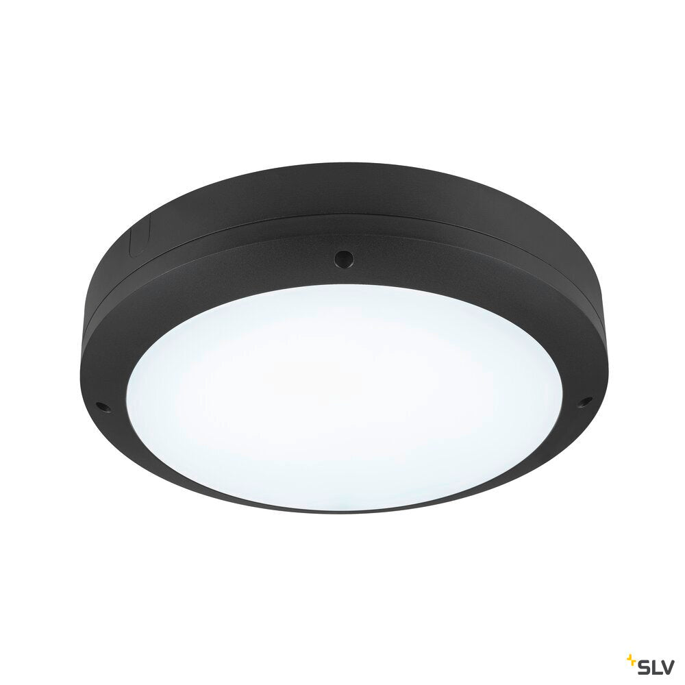 SLV OUTDOOR BULKHEAD V 360, 20W 830/840 IP65 IK10 Sensor 1007515
