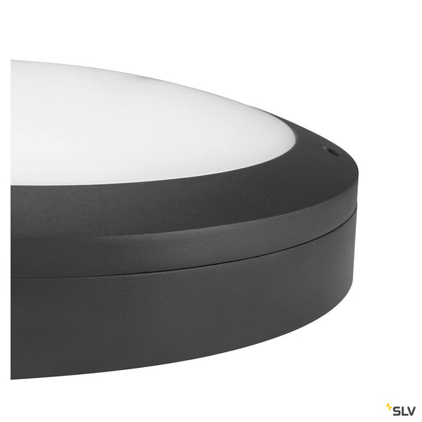 SLV OUTDOOR BULKHEAD V 360, 20W 830/840 IP65 IK10 Sensor 1007515