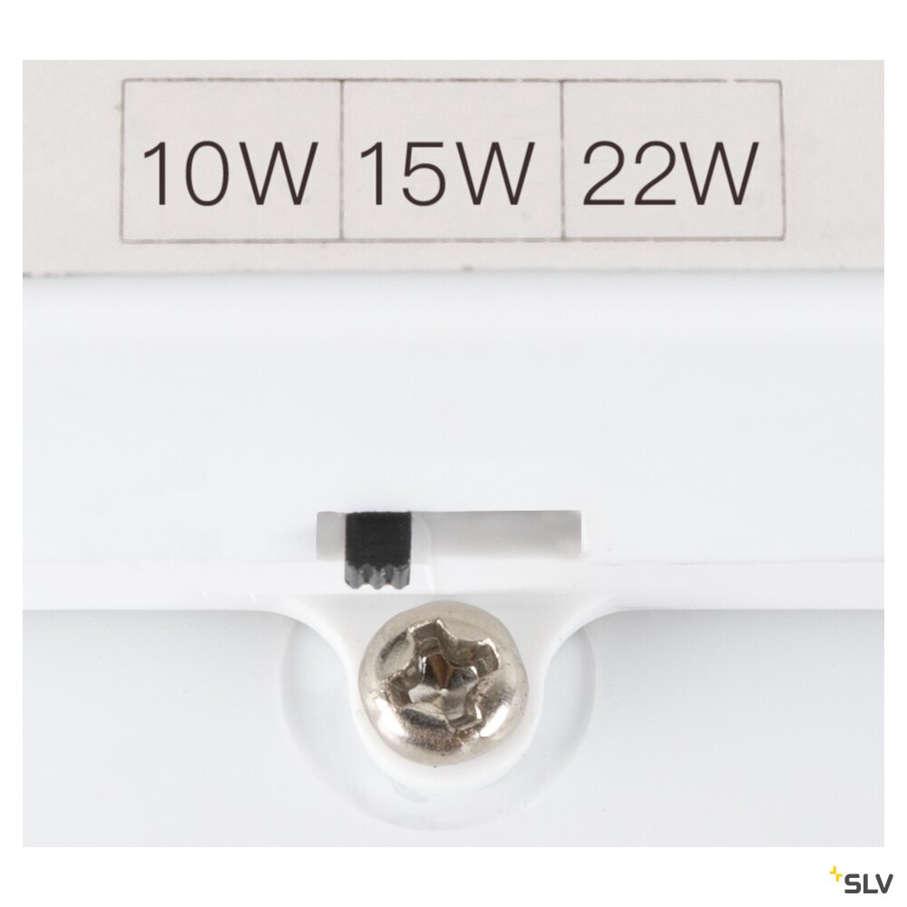 SLV SURFACE V 390, 10/15/20W 830/840 IP44 1007516