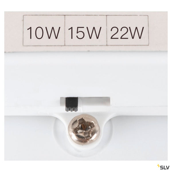 SLV SURFACE V 390, 10/15/20W 830/840 IP44 Sensor 1007517