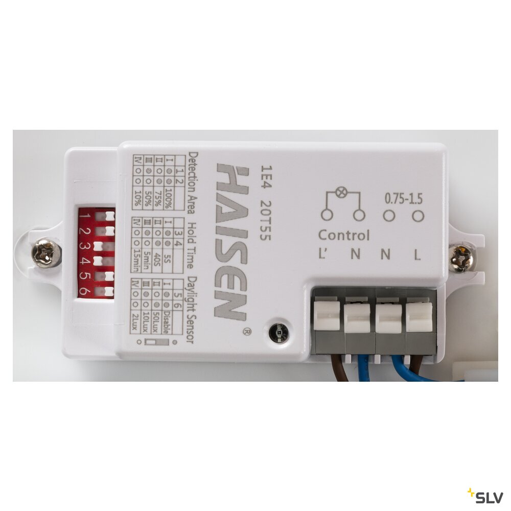 SLV SURFACE V 390, 10/15/20W 830/840 IP44 Sensor 1007517