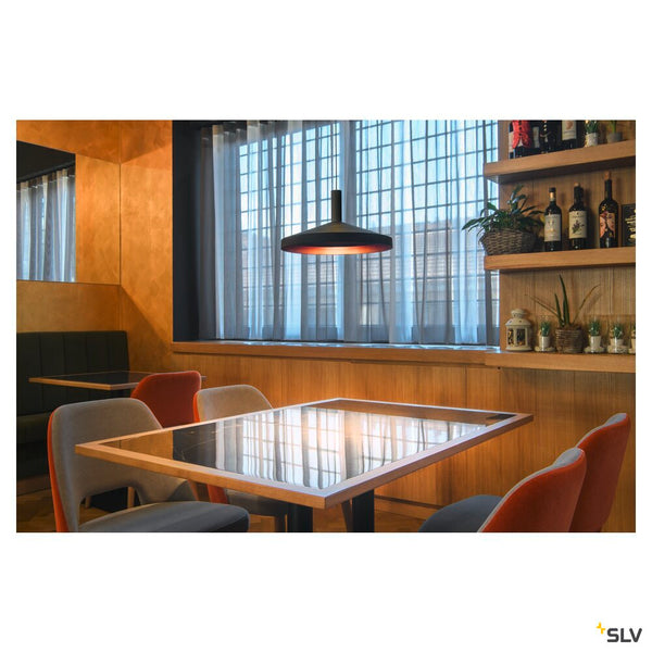 SLV LALU® TETRA 36, Lampshade, Mix&Match, H:8.9 cm, black 1007529