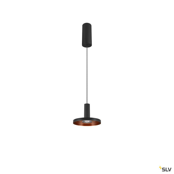 SLV LALU® PLATE 15, Lampshade, Mix&Match, H:1.5 cm, black 1007544