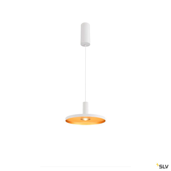 SLV LALU®, pendant light, Led Base, Mix&Match, 150cm, 9.5W, 3000K, PHASE, white 1007519