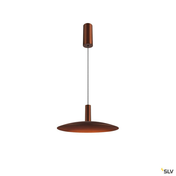 SLV LALU®, pendant light, Led Base, Mix&Match, 150cm, 9.5W, 3000K, PHASE, bronze 1007520