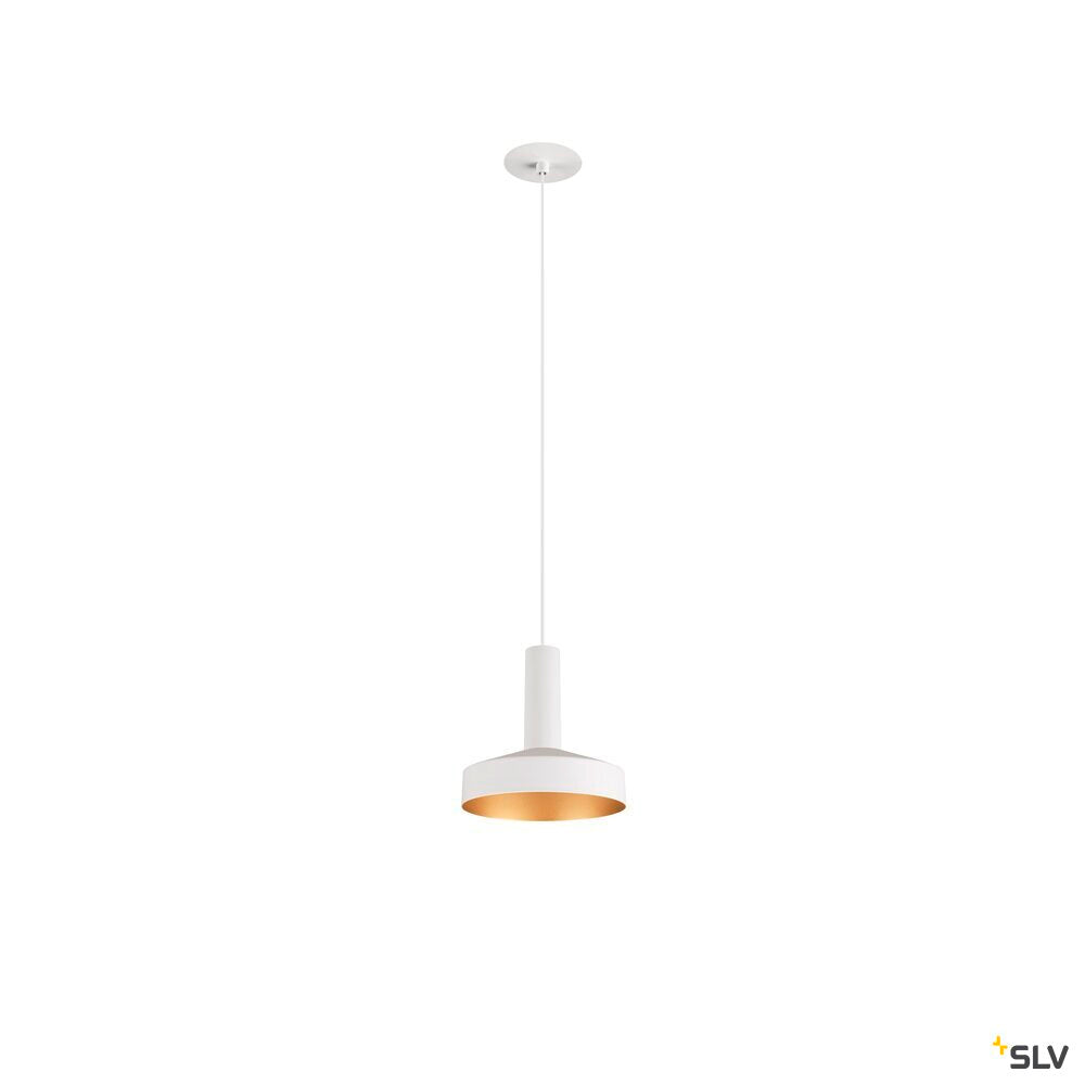 SLV LALU®, pendant light, Led Base, Mix&Match, recessed, 150cm, 9.5W, 3000K, PHASE, white 1007549