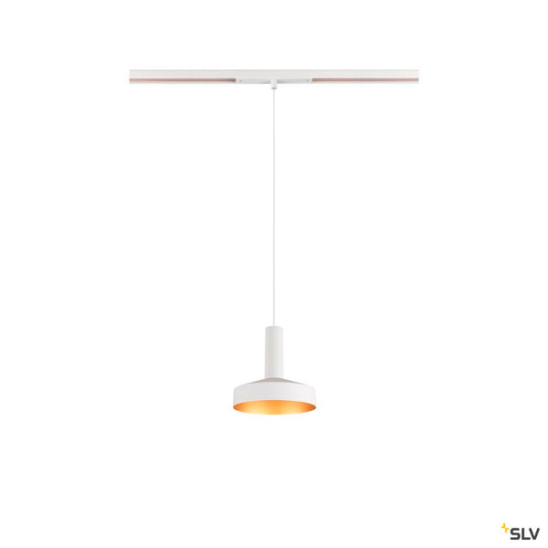 SLV LALU®, pendant light, 48V, Led Base, Mix&Match, 150cm, 8W, 3000K, DALI, white 1007748