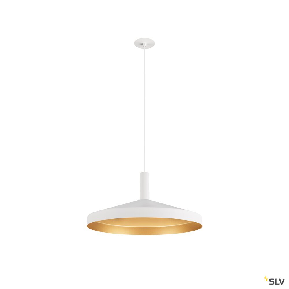 SLV LALU®, pendant light, Led Base, Mix&Match, recessed, 150cm, 9.5W, 3000K, PHASE, white 1007549