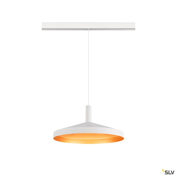 SLV LALU®, pendant light, 48V, Led Base, Mix&Match, 150cm, 8W, 3000K, DALI, white 1007748