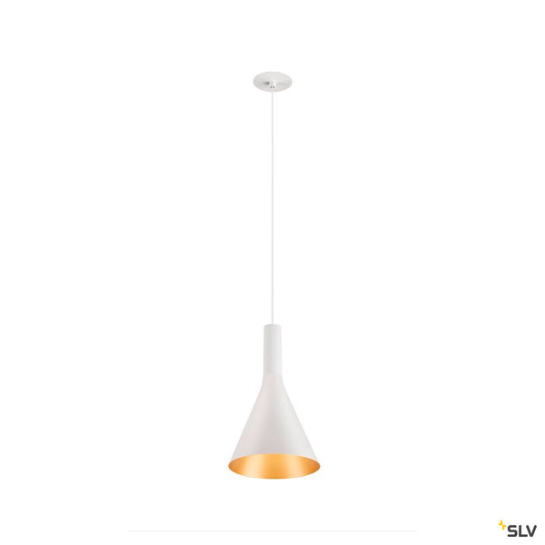 SLV LALU® CONE 15, Lampshade, Mix&Match, H:17 cm, white 1007531