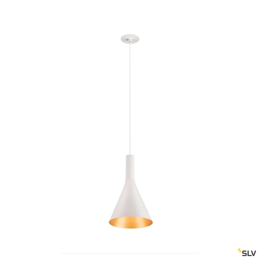 SLV LALU®, pendant light, Led Base, Mix&Match, recessed, 150cm, 9.5W, 3000K, PHASE, white 1007549
