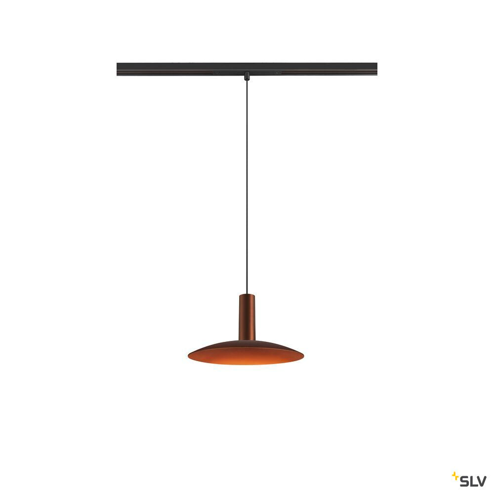 SLV LALU®, pendant light, 48V, Led Base, Mix&Match, 150cm, 8W, 3000K, DALI, bronze 1007747