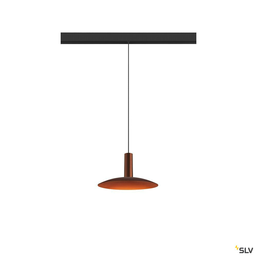 SLV LALU®, pendant light, 48V, Led Base, Mix&Match, 150cm, 8W, 3000K, DALI, bronze 1007747