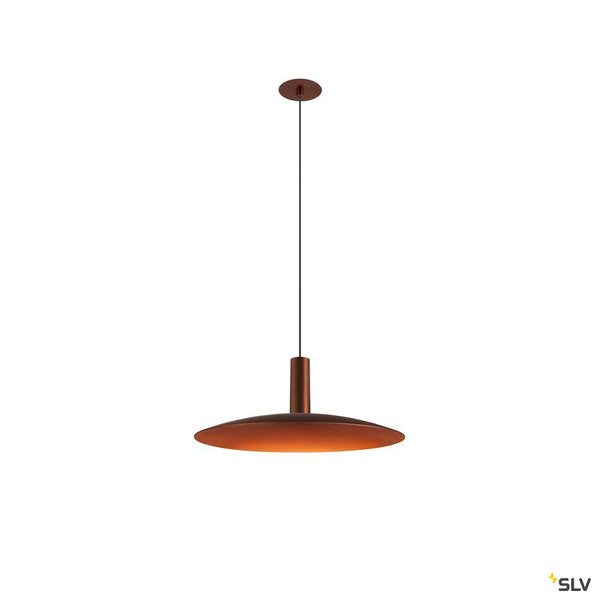 SLV LALU®, pendant light, Led Base, Mix&Match, recessed, 150cm, 9.5W, 3000K, PHASE, bronze 1007550