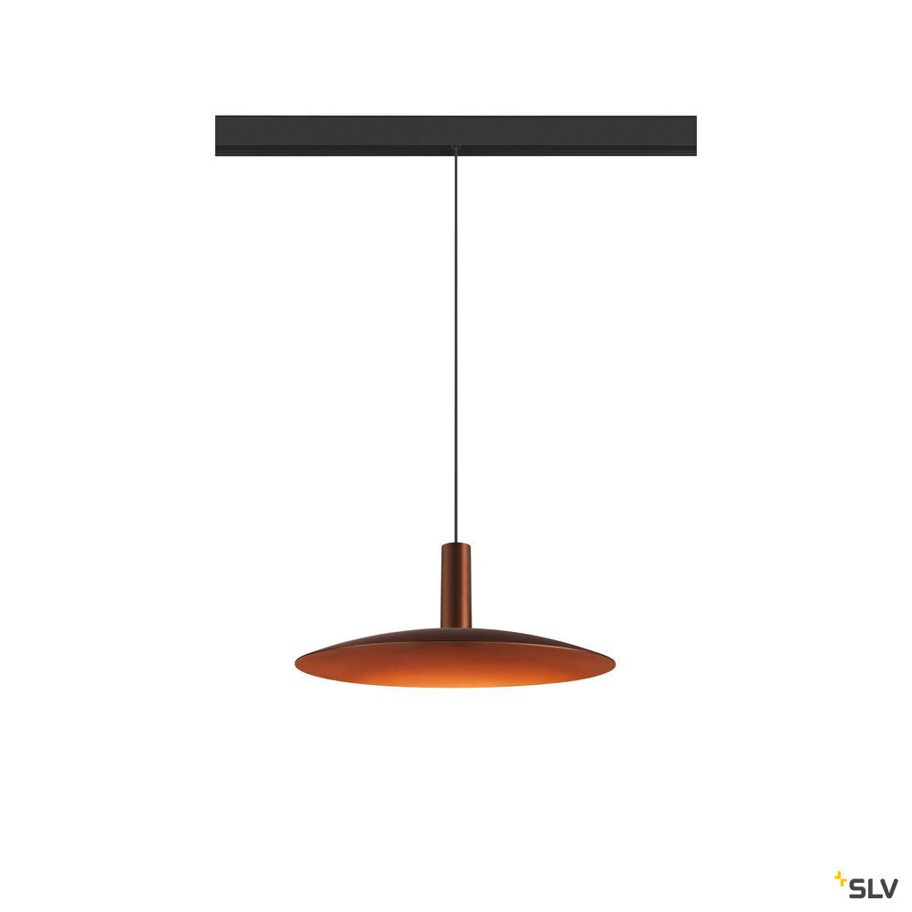 SLV LALU®, pendant light, 48V, Led Base, Mix&Match, 150cm, 8W, 3000K, DALI, bronze 1007747