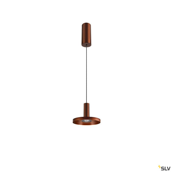 SLV LALU®, pendant light, Led Base, Mix&Match, 150cm, 9.5W, 3000K, PHASE, bronze 1007520