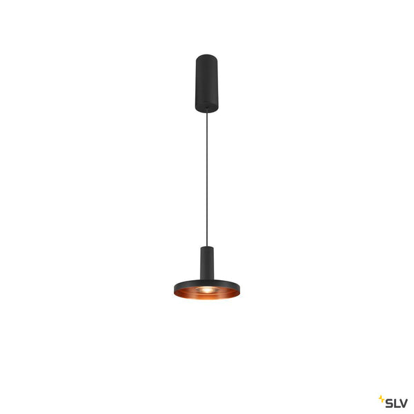 SLV LALU® PLATE 15, Lampshade, Mix&Match, H:1.5 cm, black 1007544