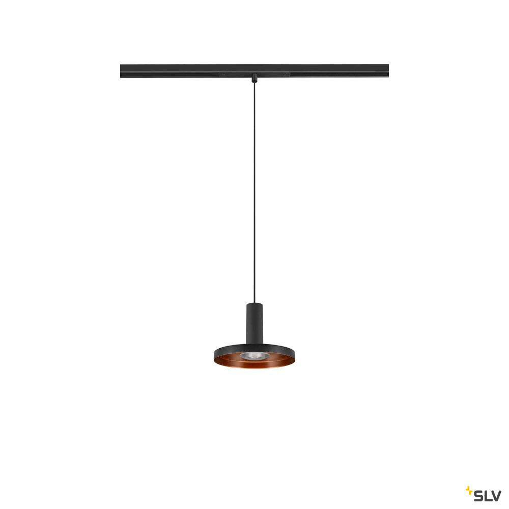 SLV LALU®, 48V pendant light, DALI, LED base, Mix&Match, pendant length 200 cm, 2700/3000K, 40°, black 1010289