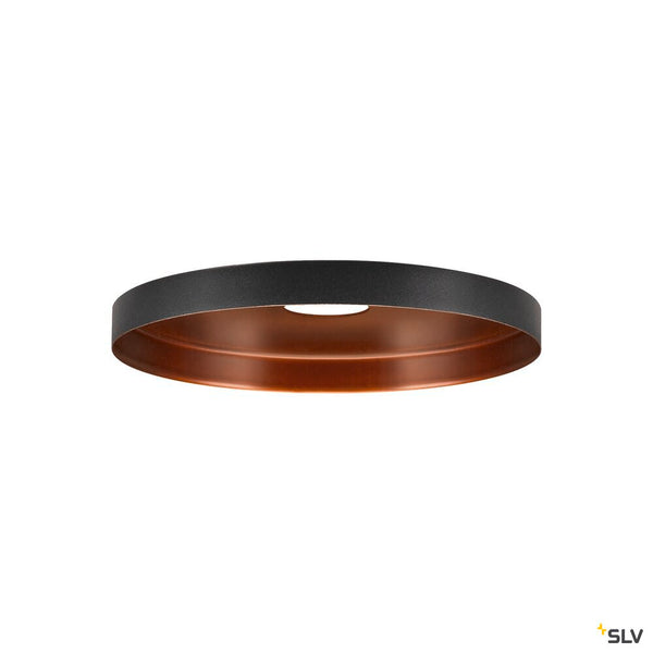 SLV LALU® PLATE 15, Lampshade, Mix&Match, H:1.5 cm, black 1007544