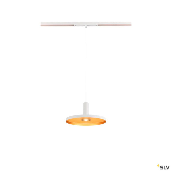 SLV LALU®, pendant light, 48V, Led Base, Mix&Match, 150cm, 8W, 3000K, DALI, white 1007748