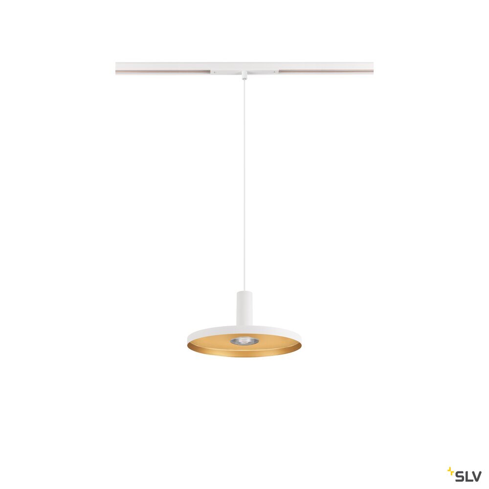 SLV LALU®, pendant light, 48V, Led Base, Mix&Match, 150cm, 8W, 3000K, DALI, white 1007748