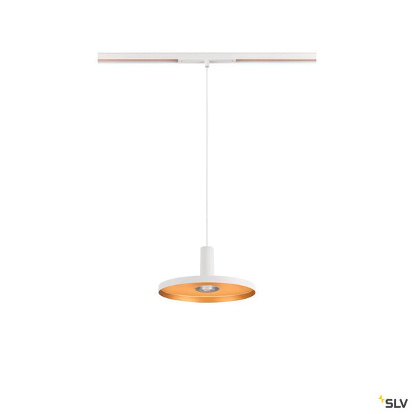 SLV LALU®, pendant light, 48V, Led Base, Mix&Match, 150cm, 8W, 3000K, DALI, white 1007748