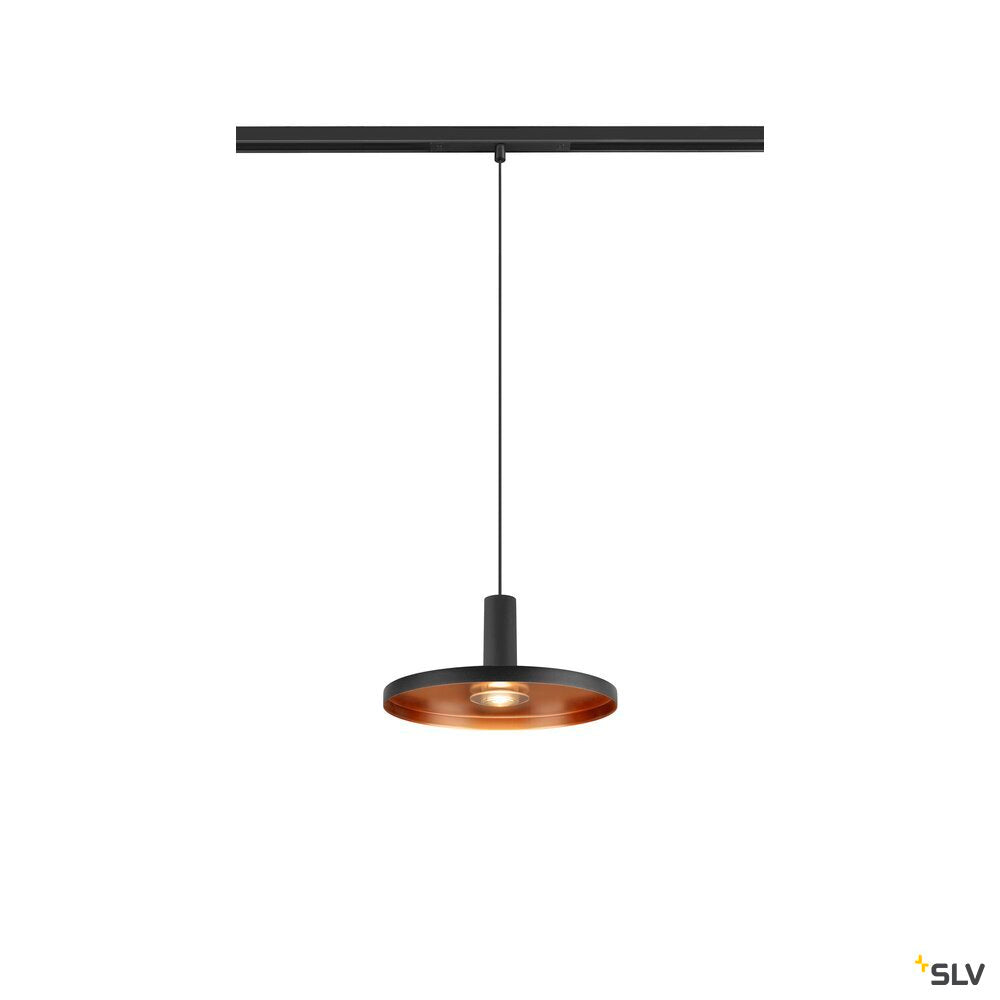 SLV LALU®, 48V pendant light, DALI, LED base, Mix&Match, pendant length 200 cm, 2700/3000K, 40°, black 1010289