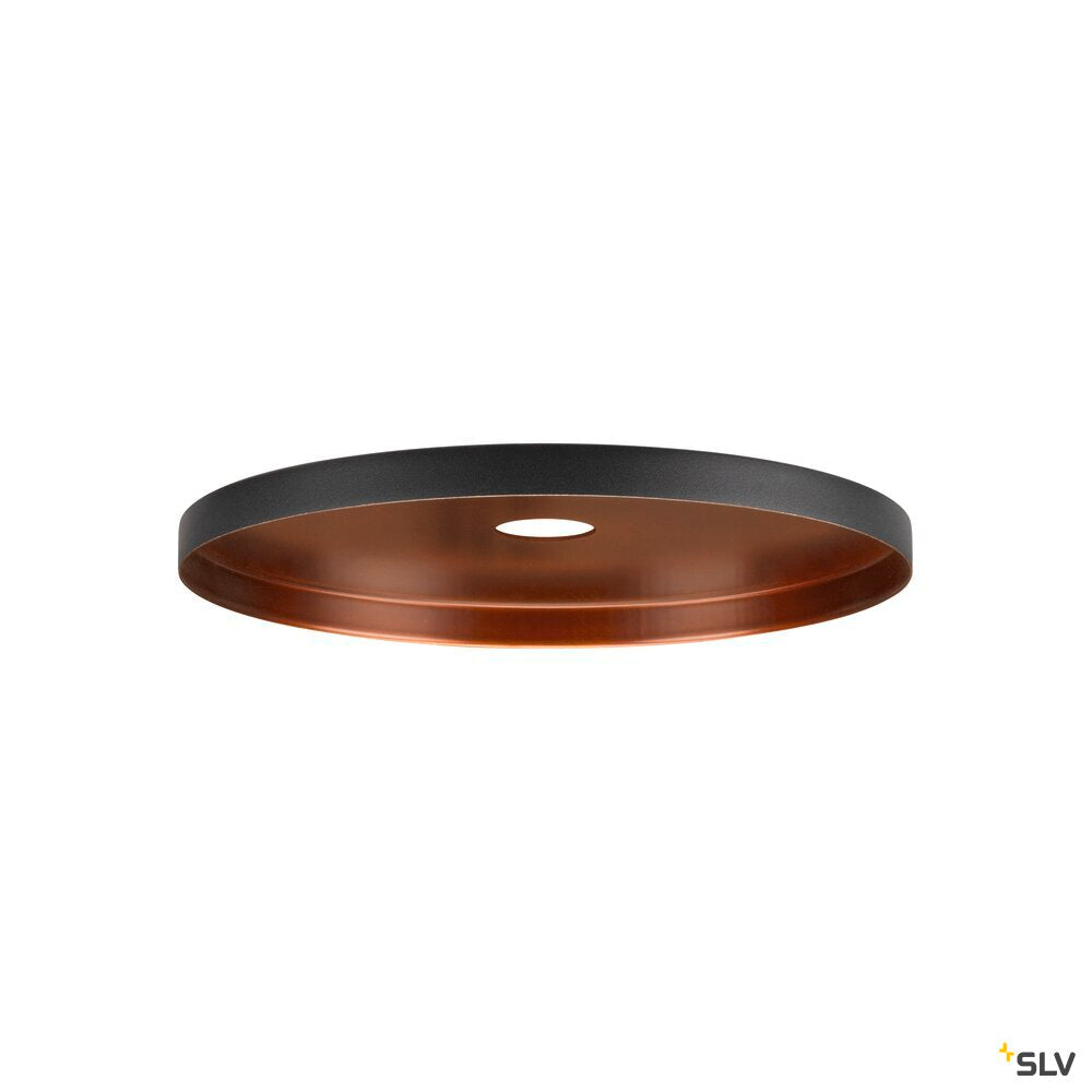 SLV LALU® PLATE 22, Lampshade, Mix&Match, H:1.5 cm, black 1007547