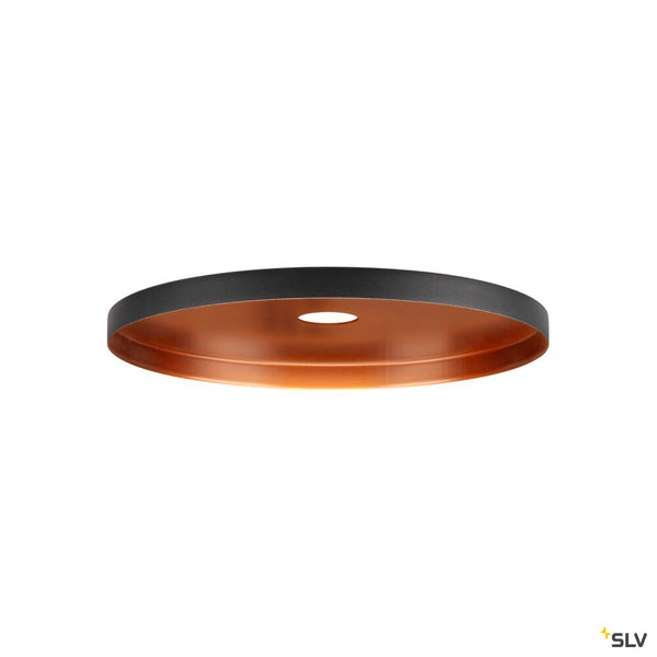 SLV LALU® PLATE 22, Lampshade, Mix&Match, H:1.5 cm, black 1007547
