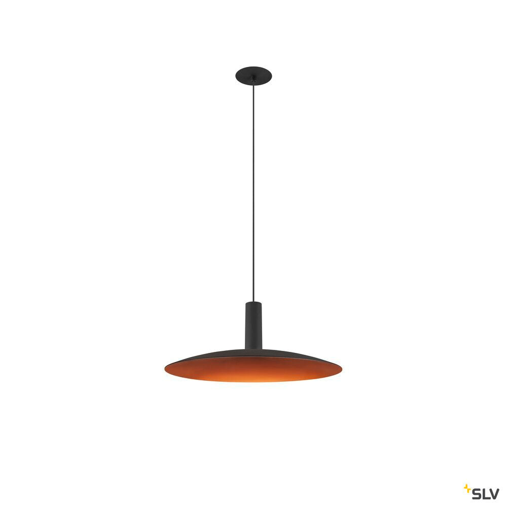 SLV LALU®, pendant light, Led Base, Mix&Match, recessed, 150cm, 9.5W, 3000K, PHASE, black 1007548